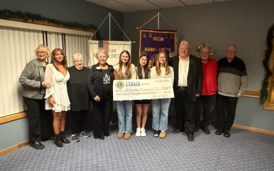 Norway Lions Present Donation to Support Childhood Cancer Initiatives